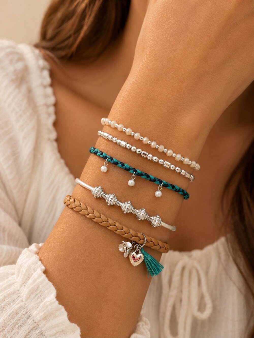 Tonya Creations Set of 5 Bracelets